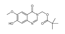cas no 193002-25-4 is 7-Hydroxy-6-methoxy-3-[(pivaloyloxy)methyl]-3,4-dihydroquinazolin-4-one