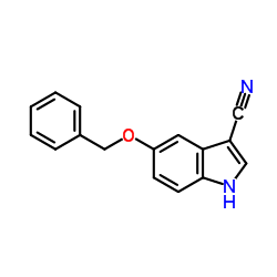 cas no 194490-25-0 is 5-(Benzyloxy)-1H-indole-3-carbonitrile