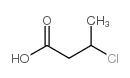 cas no 1951-12-8 is 3-Chlorobutanoic acid