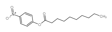 cas no 1956-09-8 is 4-Nitrophenyl decanoate