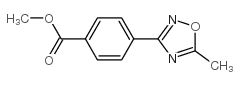 cas no 196301-94-7 is Methyl 4-(5-Methyl-1,2,4-oxadiazol-3-yl)benzoate