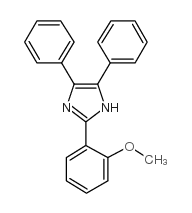 cas no 1965-19-1 is 2-(2-Methoxyphenyl)-4,5-diphenyl-1H-imidazole