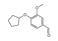 cas no 197573-17-4 is 4-cyclopentyloxy-3-methoxybenzaldehyde