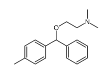 cas no 19804-27-4 is N,N-dimethyl-2-[(4-methylphenyl)-phenylmethoxy]ethanamine
