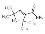 cas no 19805-75-5 is 2,2,5,5-Tetramethyl-3-pyrroline-3-carboxamide