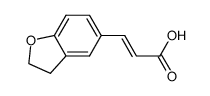 cas no 198707-57-2 is (2E)-3-(2,3-DIHYDROBENZOFURAN-5-YL)PROPENOIC ACID