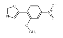 cas no 198821-78-2 is 5-(2-METHOXY-4-NITROPHENYL)OXAZOLE