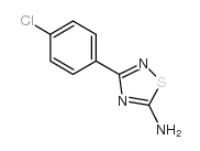 cas no 19922-07-7 is 3-(4-Chlorophenyl)-1,2,4-thiadiazol-5-amine
