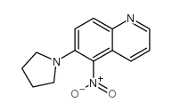 cas no 19979-54-5 is 5-NITRO-6-(PYRROLIDIN-1-YL)QUINOLINE