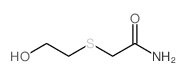 cas no 20101-84-2 is 2-[(2-hydroxyethyl)thio]acetamide