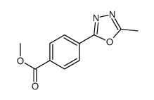 cas no 201050-72-8 is Methyl 4-(5-methyl-1,3,4-oxadiazol-2-yl)benzoate