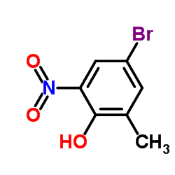 cas no 20294-50-2 is 4-Bromo-2-methyl-6-nitrophenol