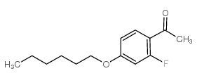 cas no 203066-91-5 is 2'-FLUORO-4'-HEXYLOXYACETOPHENONE