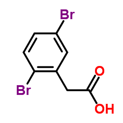 cas no 203314-28-7 is 2,5-Dibromobenzeneacetic acid