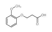cas no 20370-80-3 is 3-(2-METHOXYPHENOXY)PROPIONIC ACID