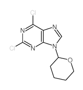 cas no 20419-68-5 is 2,6-dichloro-9-(oxan-2-yl)purine