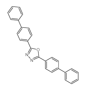 cas no 2043-06-3 is 1,3,4-Oxadiazole,2,5-bis([1,1'-biphenyl]-4-yl)-