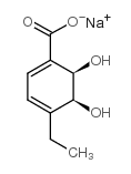 cas no 205652-53-5 is (2R,3S)-1-CARBOXY-4-ETHYL-2,3-DIHYDROXY-CYCLOHEXA-4,6-DIENE, SODIUM SALT, 85