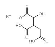 cas no 205939-59-9 is DL-ISOCITRIC ACID MONOPOTASSIUM SALT