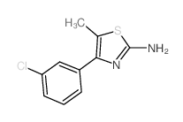 cas no 206555-32-0 is 4-(3-Chloro-phenyl)-5- methyl-thiazol-2-ylamine
