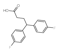 cas no 20662-52-6 is 4,4-Bis(4-fluorophenyl)butyric acid
