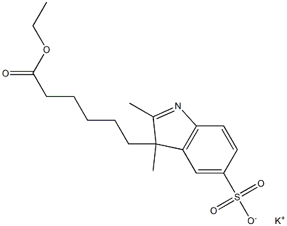 cas no 2068790-89-4 is Potassium 3-(6-ethoxy-6-oxohexyl)-2,3-dimethyl-3H-indole-5-sulfonate