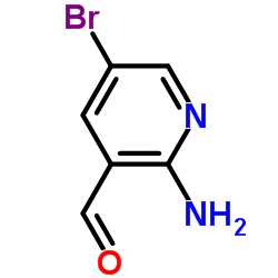 cas no 206997-15-1 is 2-Amino-5-bromonicotinaldehyde