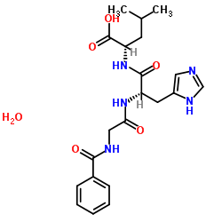 cas no 207386-83-2 is N-Benzoylglycyl-L-histidyl-L-leucine hydrate