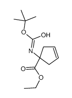 cas no 207729-00-8 is Ethyl 1-(Boc-amino)-3-cyclopentenecarboxylate