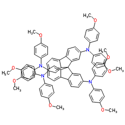 cas no 207739-72-8 is 2,2',7,7'-Tetrakis[N,N-di(4-methoxyphenyl)amino]-9,9'-spirobifluorene