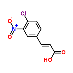 cas no 20797-48-2 is (2E)-3-(4-Chloro-3-nitrophenyl)acrylic acid