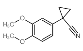cas no 20802-15-7 is 1-(3,4-dimethoxyphenyl)cyclopropane-1-carbonitrile