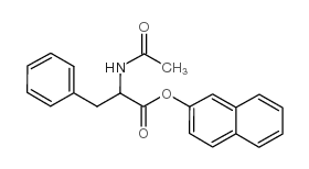 cas no 20874-31-1 is Phenylalanine,N-acetyl-, 2-naphthalenyl ester