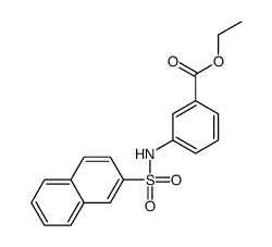 cas no 209173-75-1 is ethyl 3-(naphthalen-2-ylsulfonylamino)benzoate