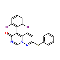 cas no 209409-98-3 is 5-(2,6-DICHLOROPHENYL)-2-(PHENYLTHIO)-6H-PYRIMIDO[1,6-B]PYRIDAZIN-6-ONE