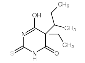 cas no 2095-57-0 is 4,6(1H,5H)-Pyrimidinedione,5-ethyldihydro-5-(1-methylpropyl)-2-thioxo-