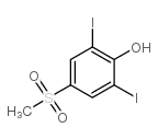 cas no 20951-03-5 is 2,6-diiodo-4-methylsulfonylphenol