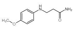 cas no 21017-46-9 is 3-(4-methoxyanilino)propanamide
