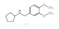 cas no 210291-83-1 is N-[(3,4-dimethoxyphenyl)methyl]cyclopentanamine,hydrochloride