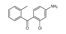 cas no 210967-34-3 is (4-Amino-2-chlorophenyl)(2-methylphenyl)methanone