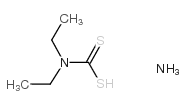 cas no 21124-33-4 is ammonium diethyldithiocarbamate