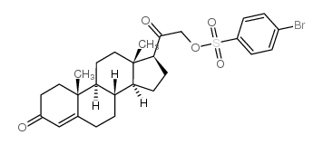 cas no 21170-34-3 is 3,20-Dioxopregn-4-en-21-yl 4-bromobenzenesulfonate