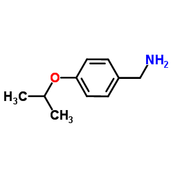 cas no 21244-34-8 is 4-Isopropoxy-benzylamine