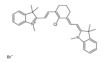 cas no 212964-63-1 is 2-[2-[2-Chloro-3-[2-(1,3-dihydro-1,3,3-trimethyl-2H-indol-2-ylidene)ethylidene]-1-cyclohexen-1-yl]ethenyl]-1,3,3-trimethyl-3H-indolium bromide