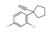 cas no 214262-92-7 is 1-(2-CHLORO-4-FLUOROPHENYL)CYCLOPENTANECARBONITRILE