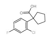 cas no 214263-01-1 is 1-(2-CHLORO-4-FLUOROPHENYL)CYCLOPENTANECARBOXYLIC ACID