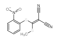 cas no 214330-81-1 is 2-[methylsulfanyl-(2-nitrophenyl)sulfanylmethylidene]propanedinitrile