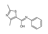 cas no 21452-18-6 is 2,4-Dimethyl-N-phenyl-5-thiazolecarboxamide