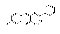 cas no 21542-84-7 is 2-BENZAMIDO-3-(4-METHOXYPHENYL)ACRYLIC ACID
