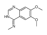 cas no 21575-14-4 is 6,7-dimethoxy-N-methylquinazolin-4-amine